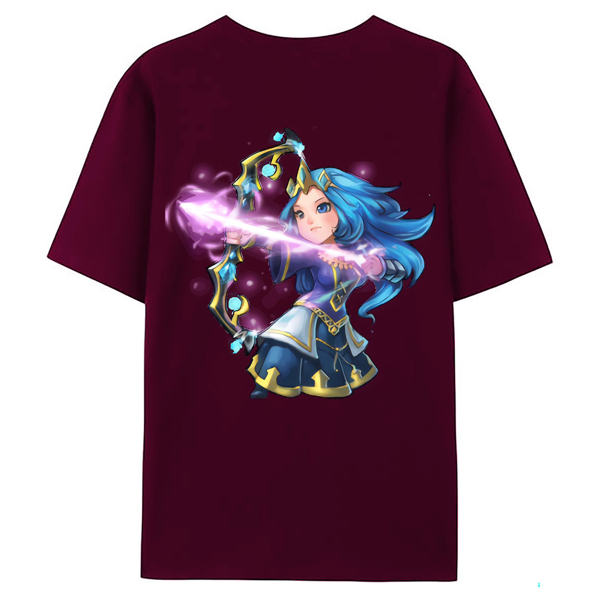 （画像用） リーグ・オブ・レジェンド League of Legends LOL レディース半袖Tシャツ(バックプリント)